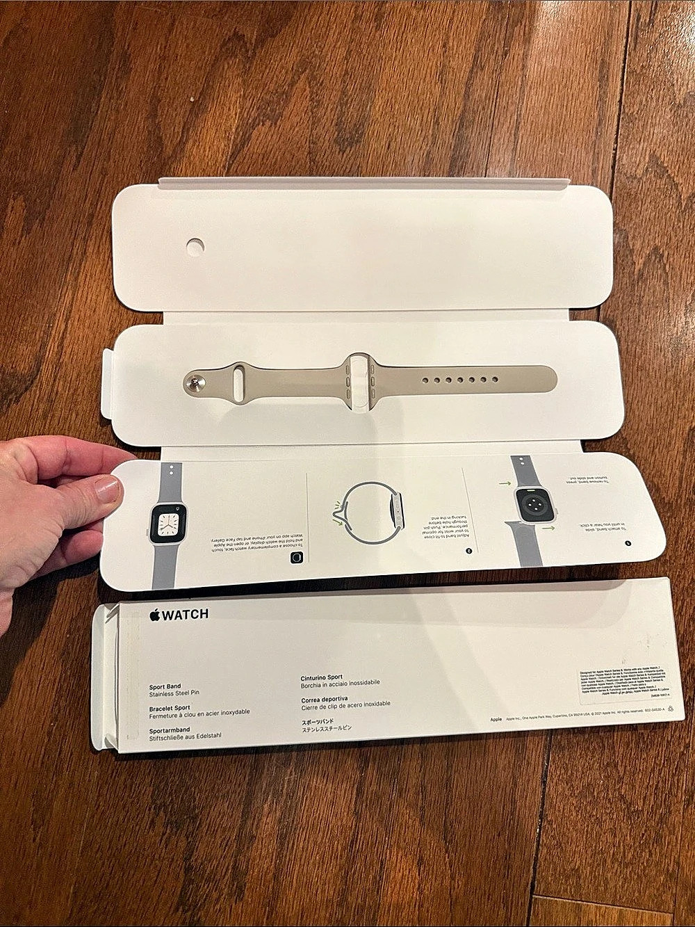 Apple Watch Sport Band 41mm White NWT